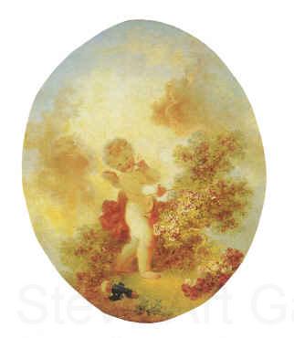 Jean Honore Fragonard Love as Conqueror Norge oil painting art